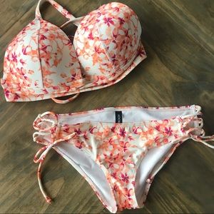 Adore Me Bikini - Large Top Small Bottoms